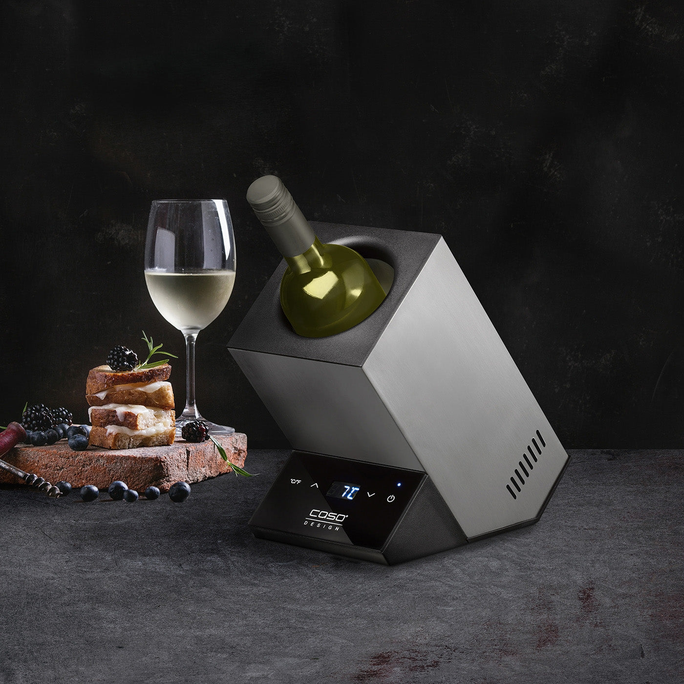 Flaschenkühler Caso WineCase One Inox