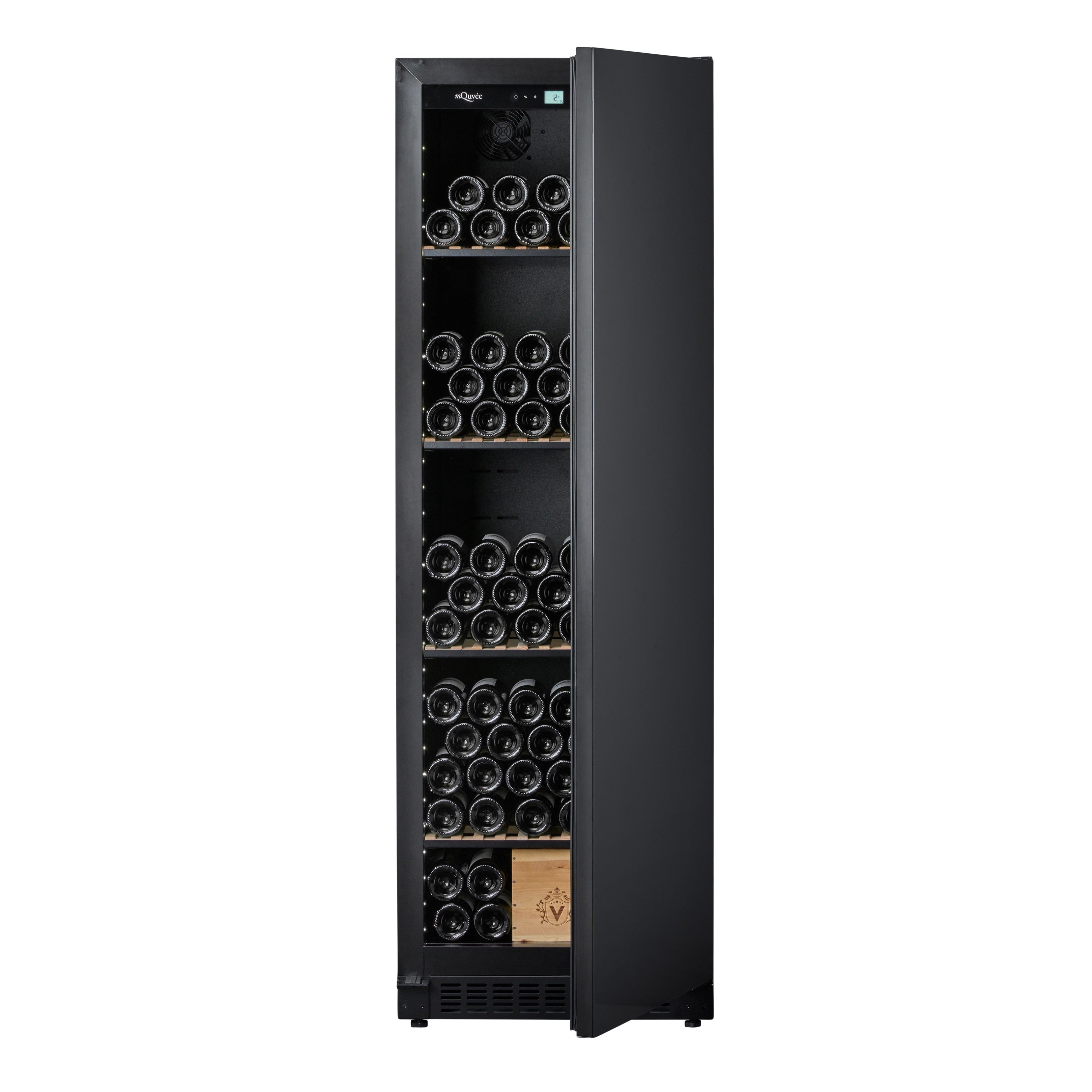 Wine climate cabinet 239 bottles mQuvée Velvet 170 Solid