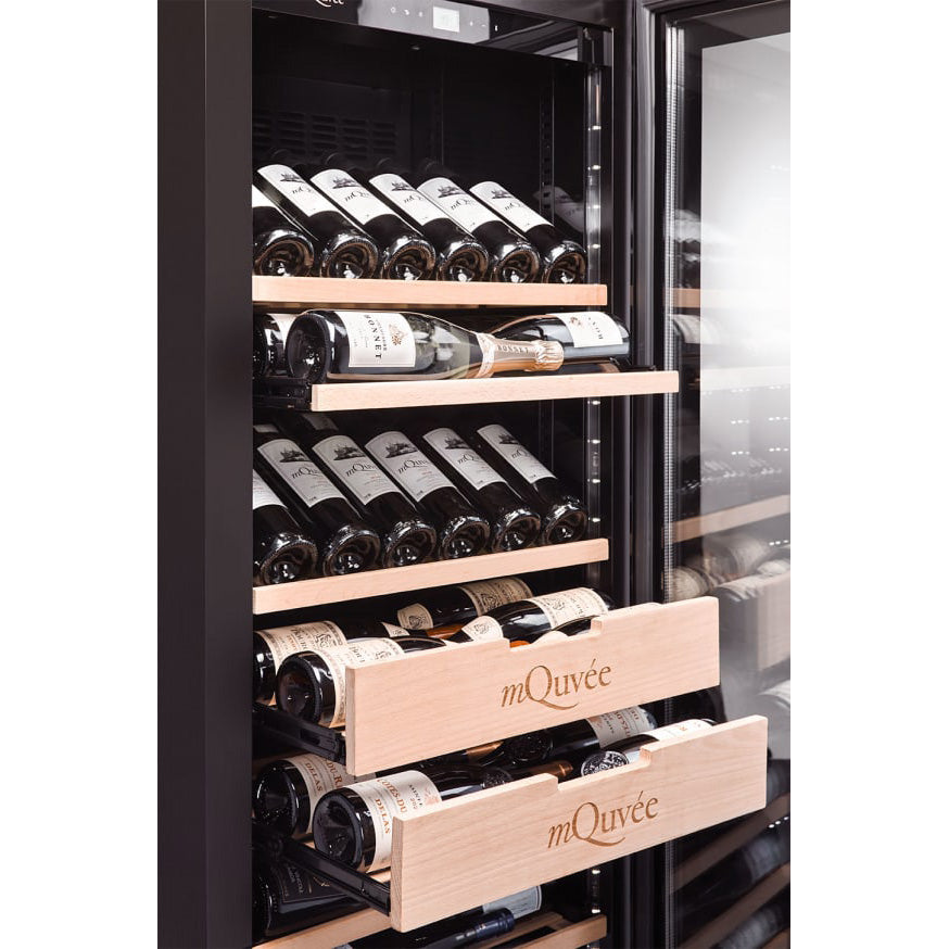 Weinklimaschrank 142 Flaschen mQuvée Velvet 100 Glass
