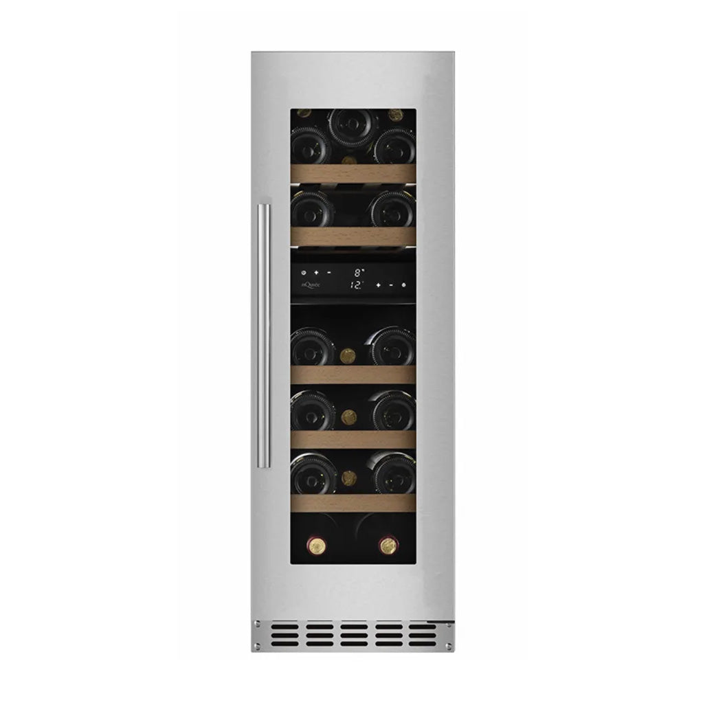 Wine refrigerator 20 bottles mQuvée WineCave 800 30D Stainless
