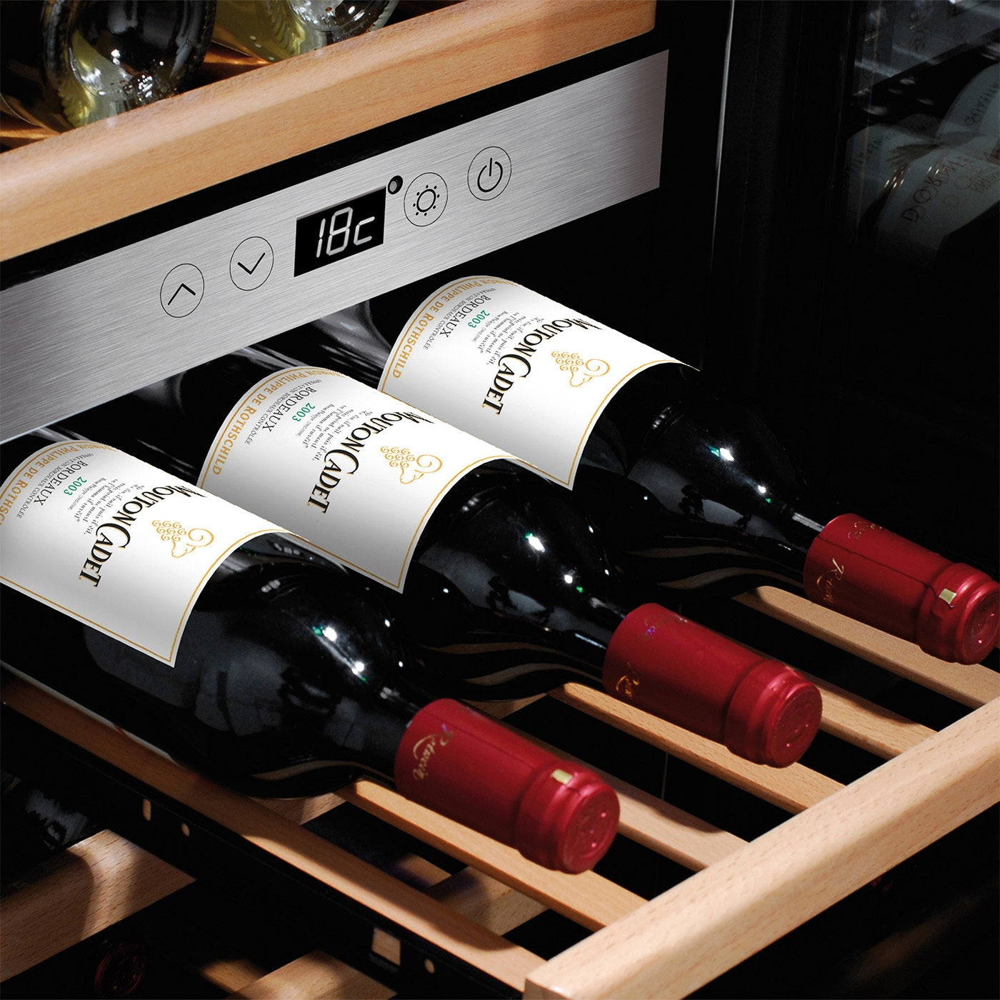 Weinkühlschrank 24 Flaschen Caso WineComfort 240 Smart