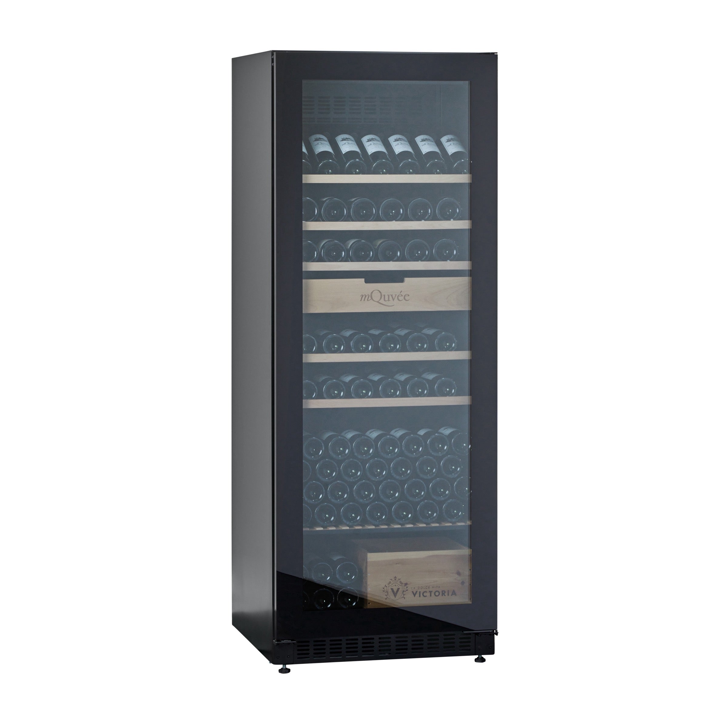 Wine climate cabinet 273 bottles mQuvée Velvet 220 Glass