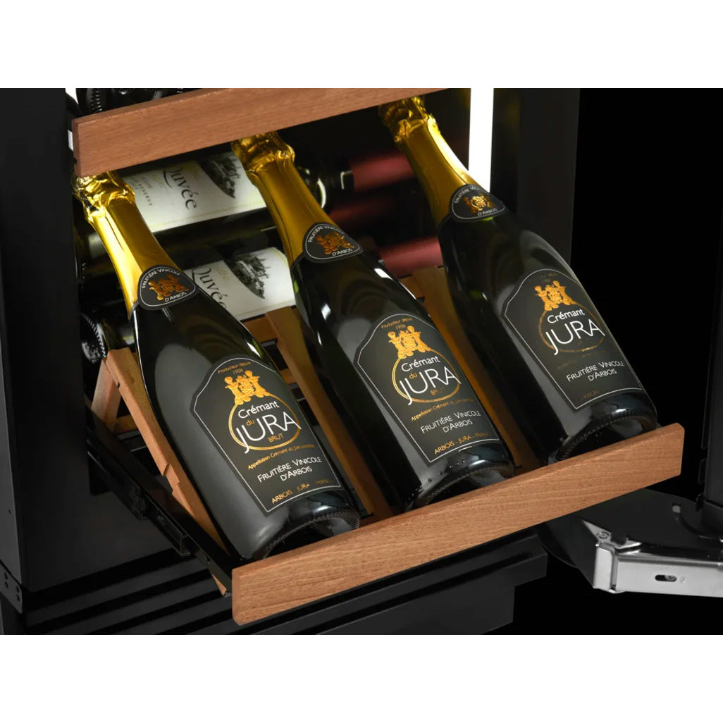 Weinkühlschrank 87 Flaschen Edge 45D Black