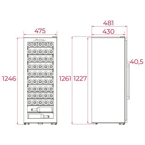 Weinkühlschrank TEKA 51 Flaschen RVF 10051 GBK