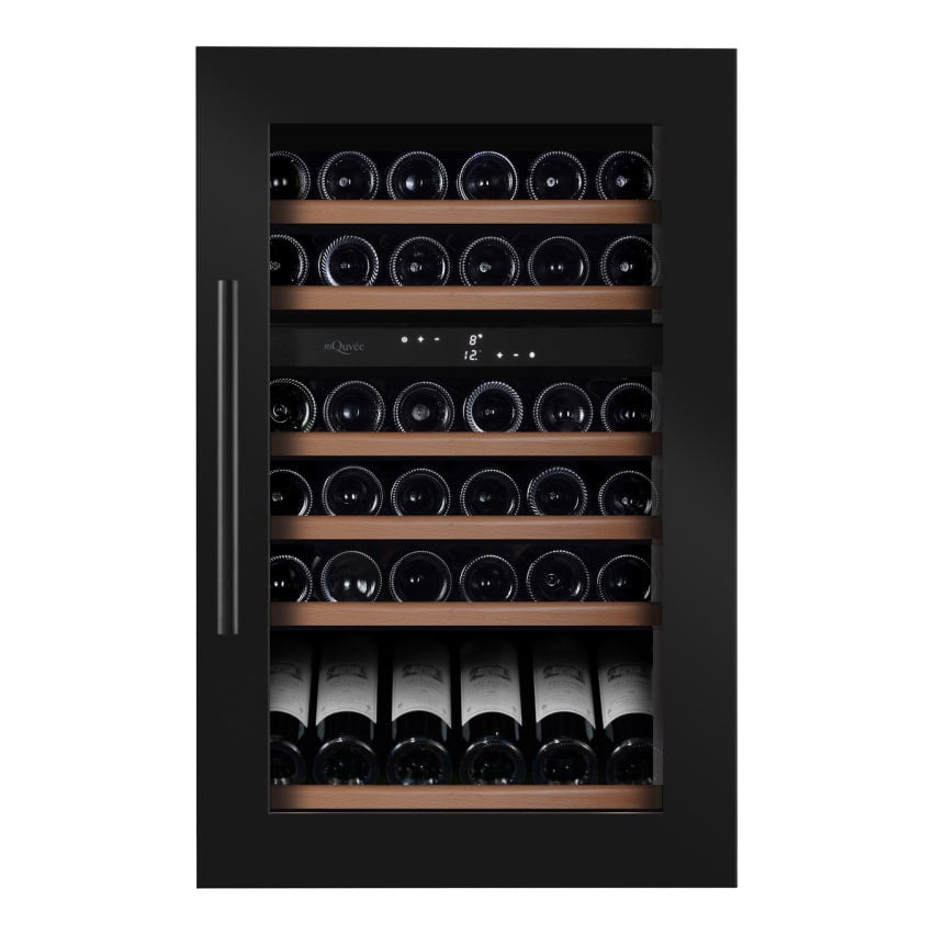 Weinkühlschrank 49 Flaschen WineKeeper 49D Fullglass Black