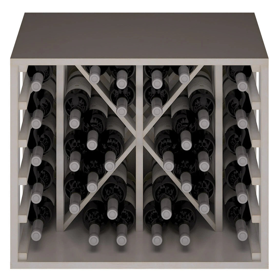 Weinregal aus Kiefernholz für 34 Flaschen Godello EW2531