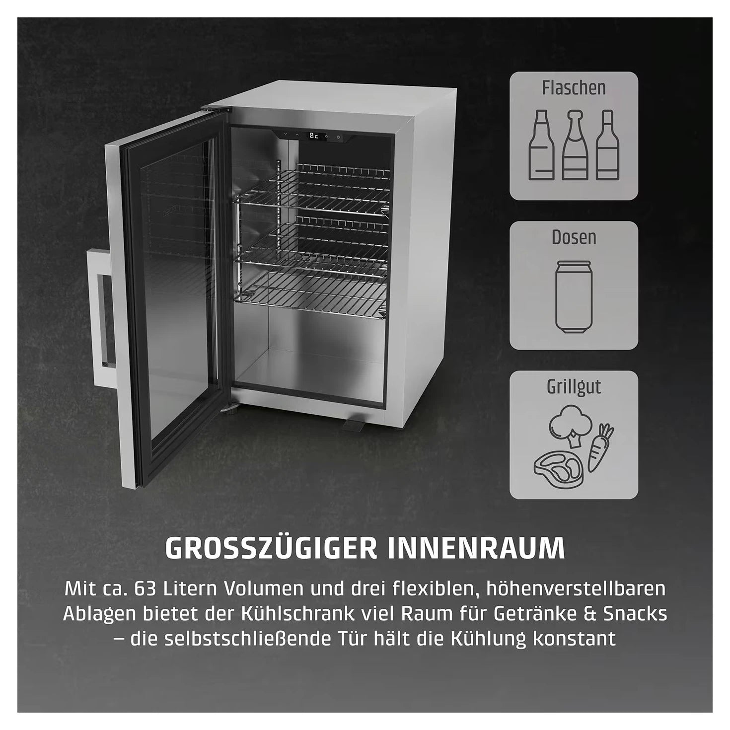 Beverage cooler Caso Barbecue Cooler Deluxe L Smart