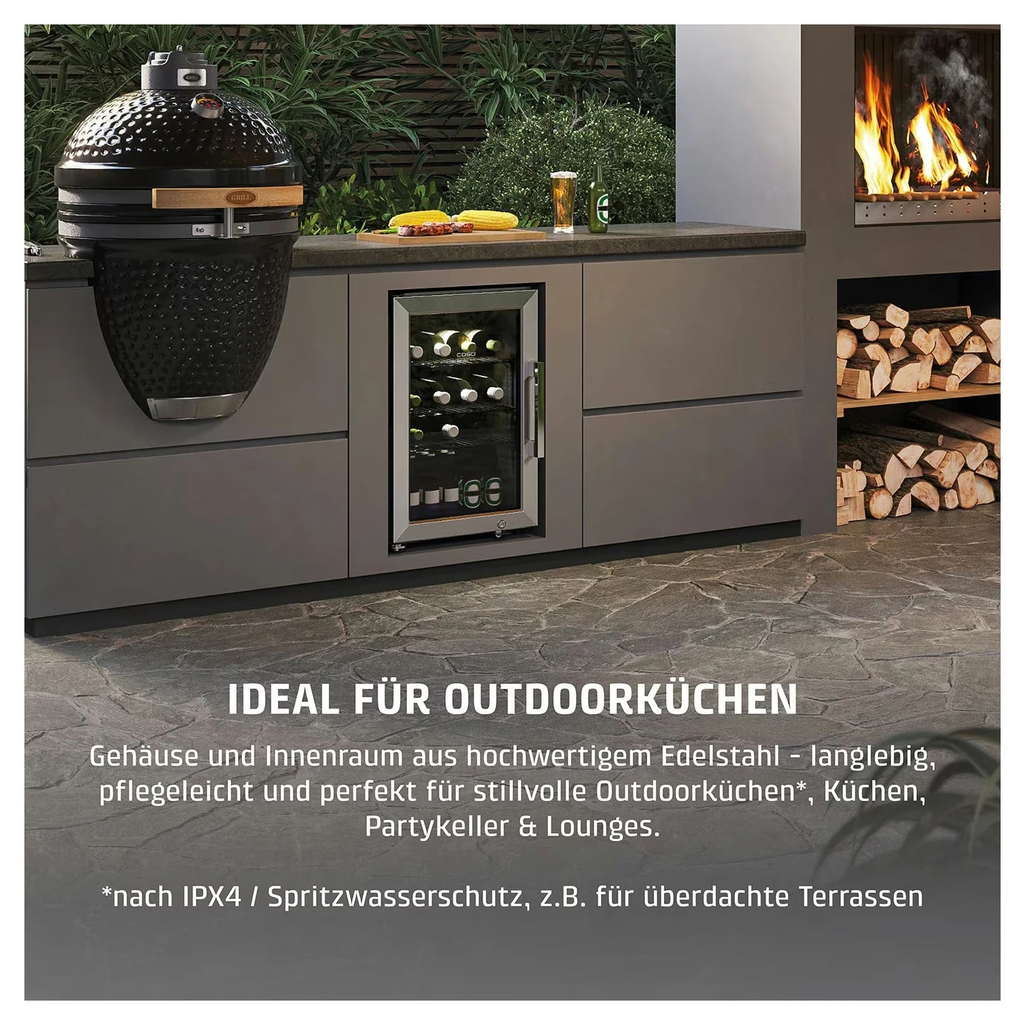 Beverage cooler Caso Barbecue Cooler Deluxe L Smart