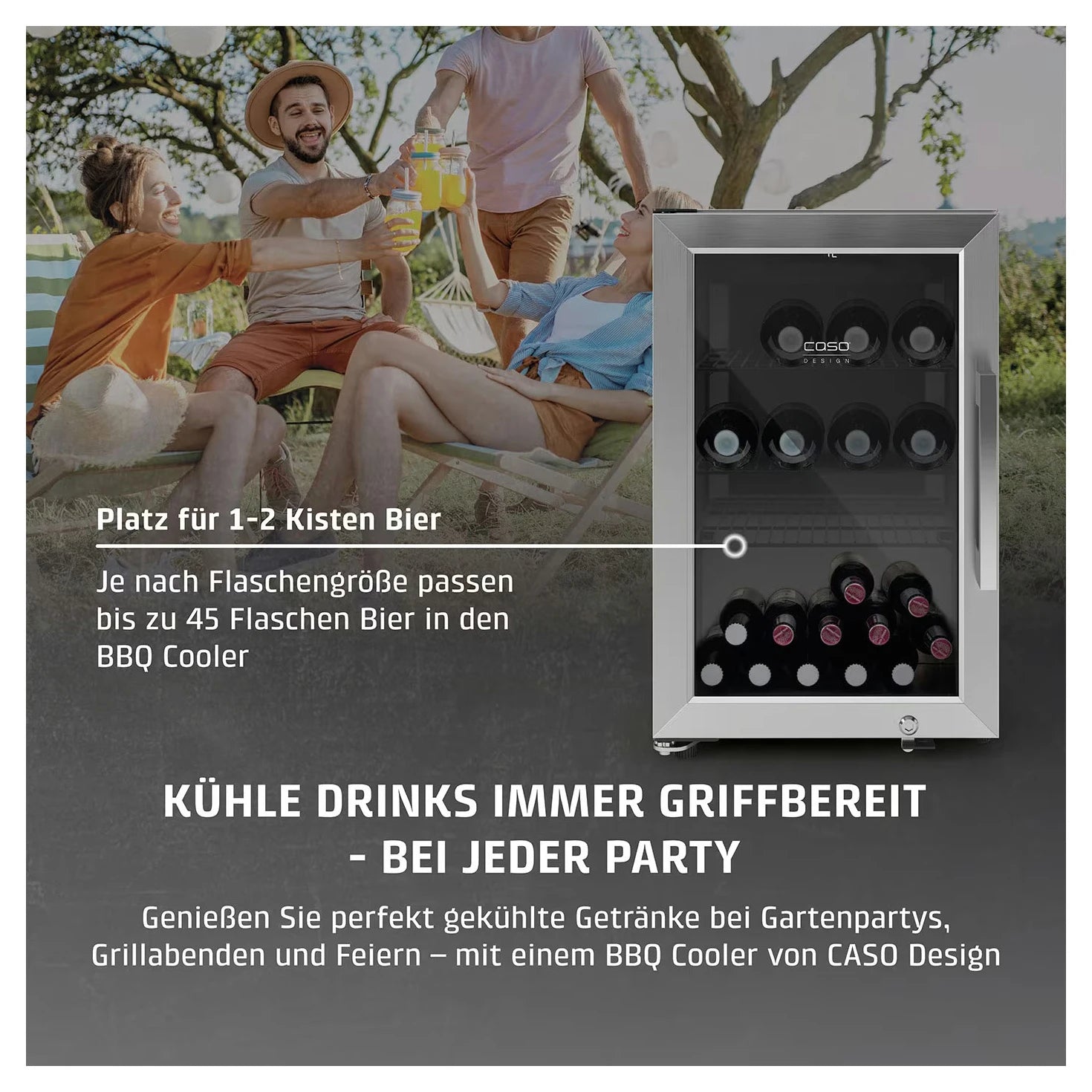 Beverage cooler Caso Barbecue Cooler Deluxe L Smart