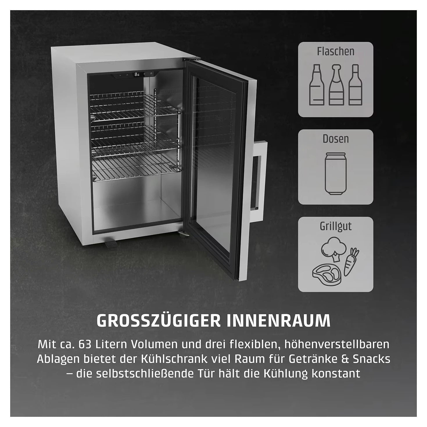 Beverage cooler Caso Barbecue Cooler Deluxe R Smart