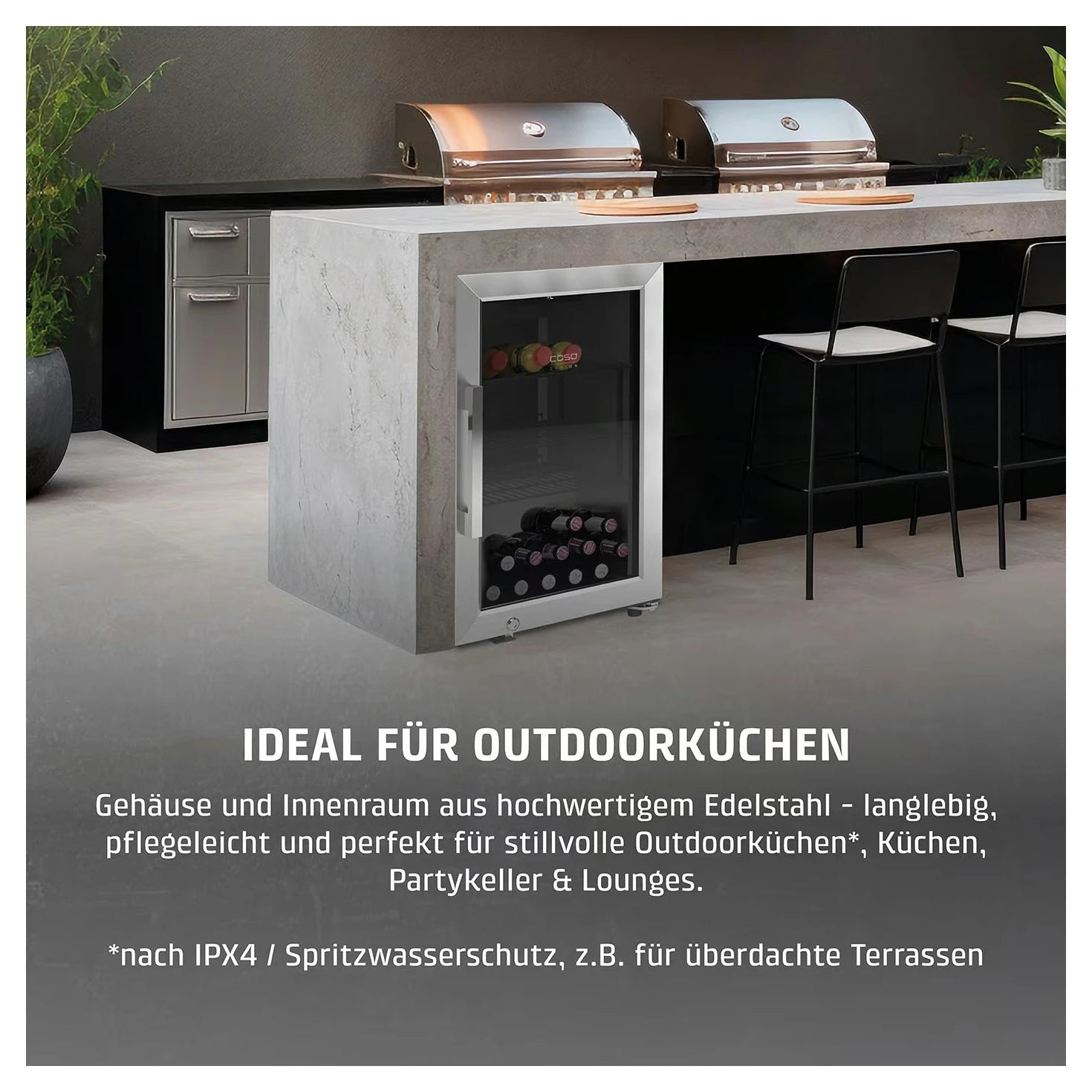 Beverage cooler Caso Barbecue Cooler Deluxe R Smart