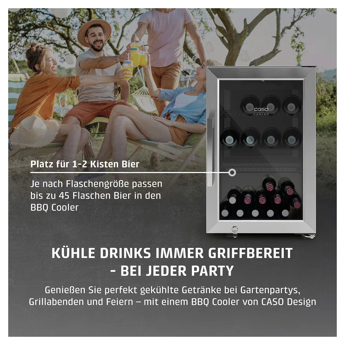 Beverage cooler Caso Barbecue Cooler Deluxe R Smart