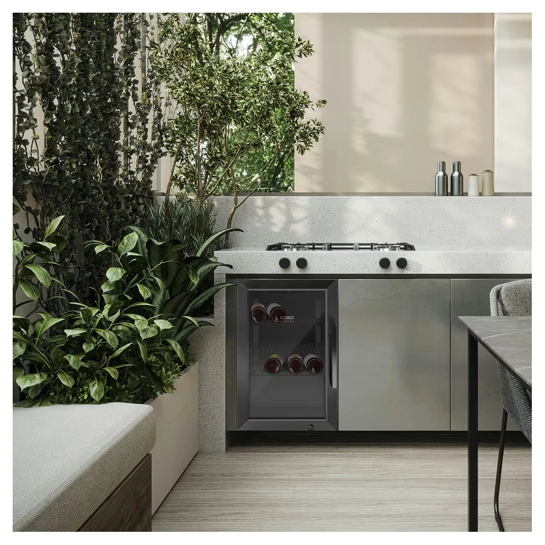 Getränkekühlschrank Caso Barbecue Cooler Deluxe L Black Smart