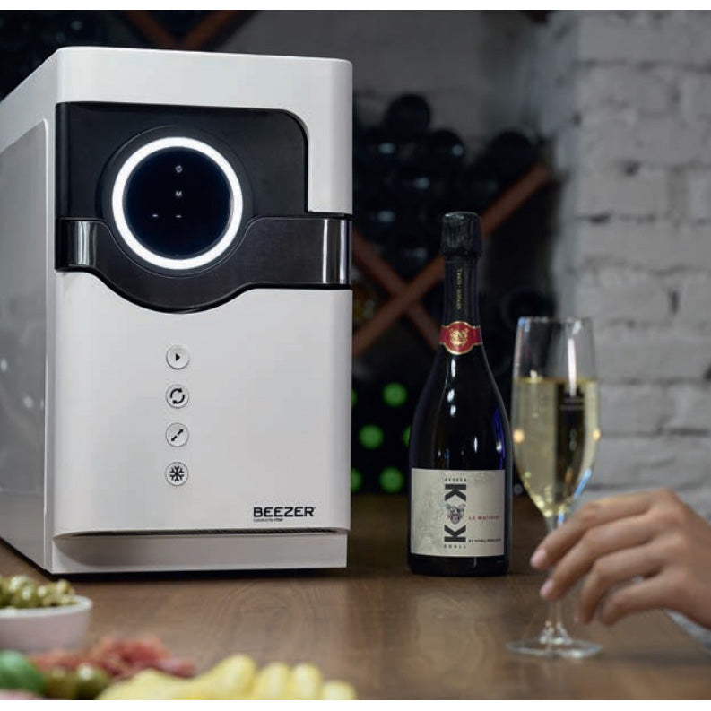 BEEZER® beverage cooler white – cool 10x faster