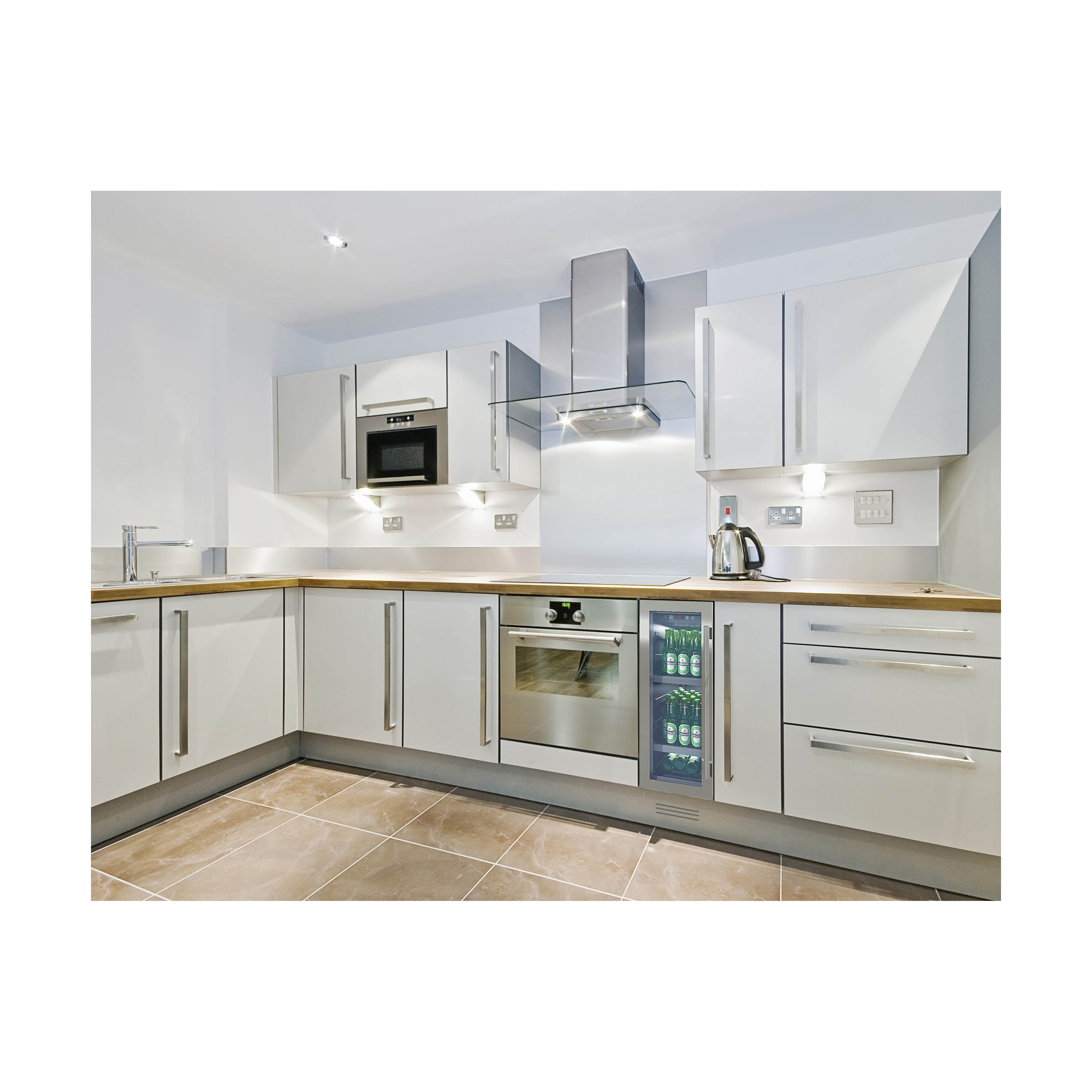 Bier- und Getränkekühlschrank BeerServer 30 Stainless