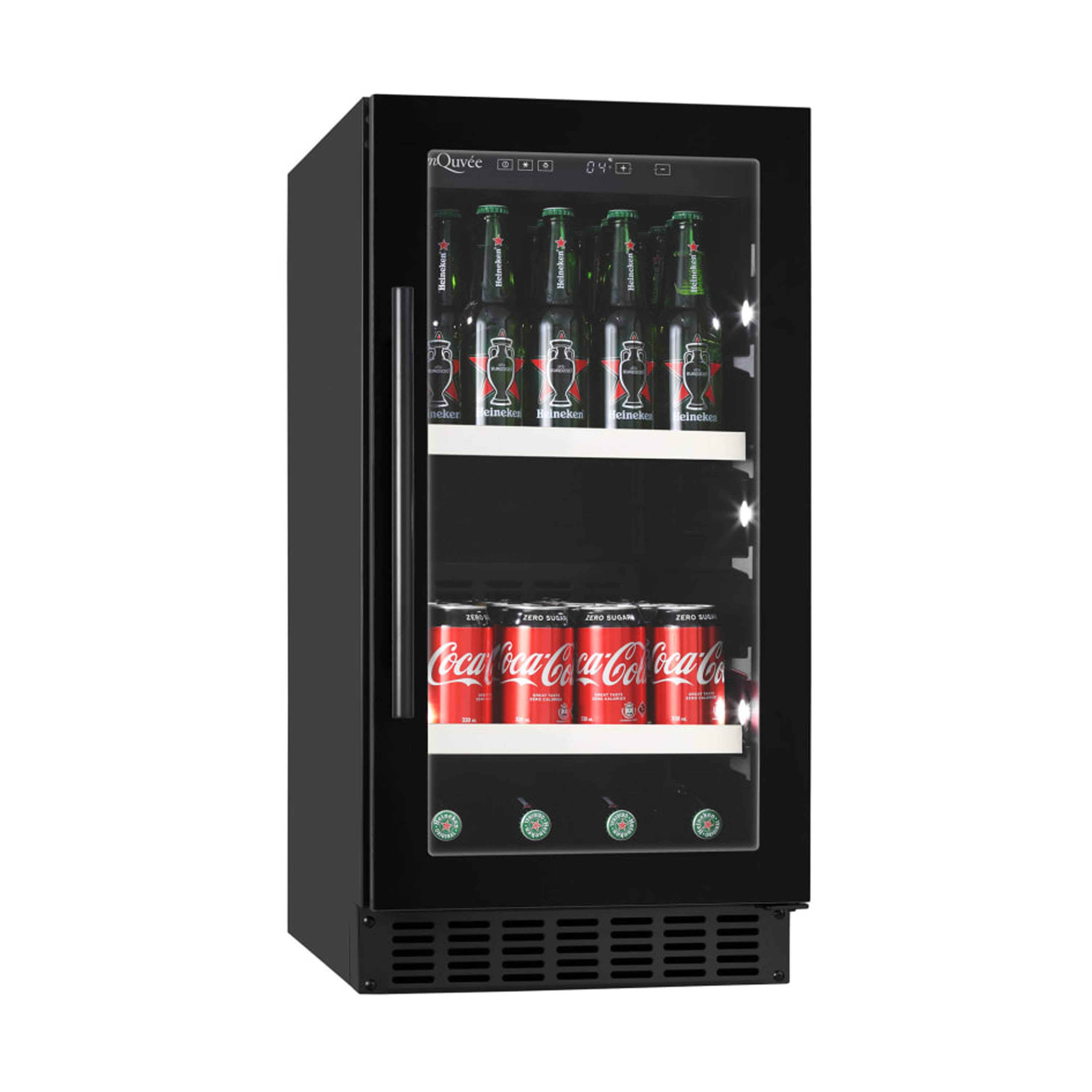 Bier- und Getränkekühlschrank BeerServer 40 Anthracite Black