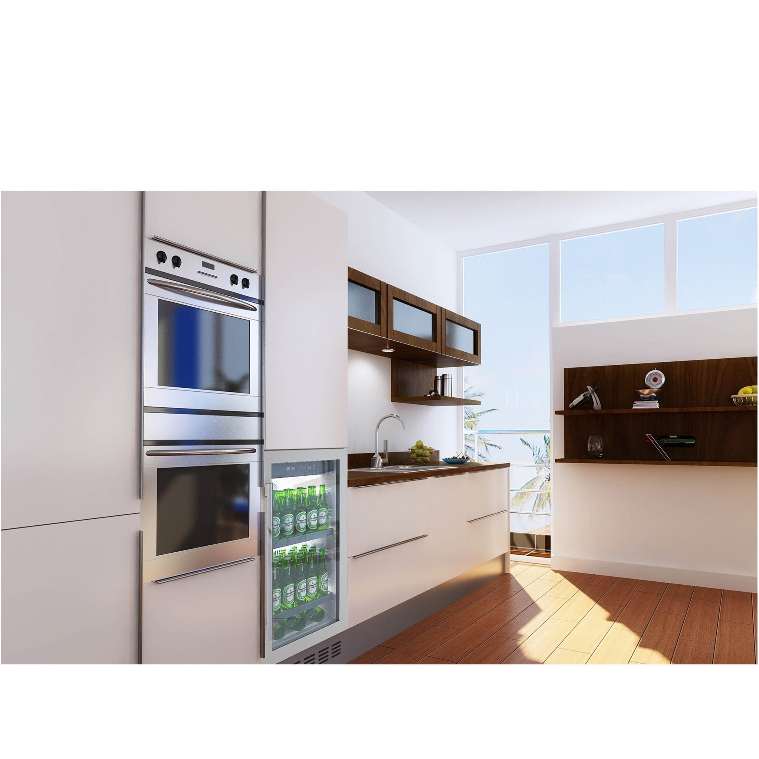 Bier- und Getränkekühlschrank BeerServer 40 Stainless