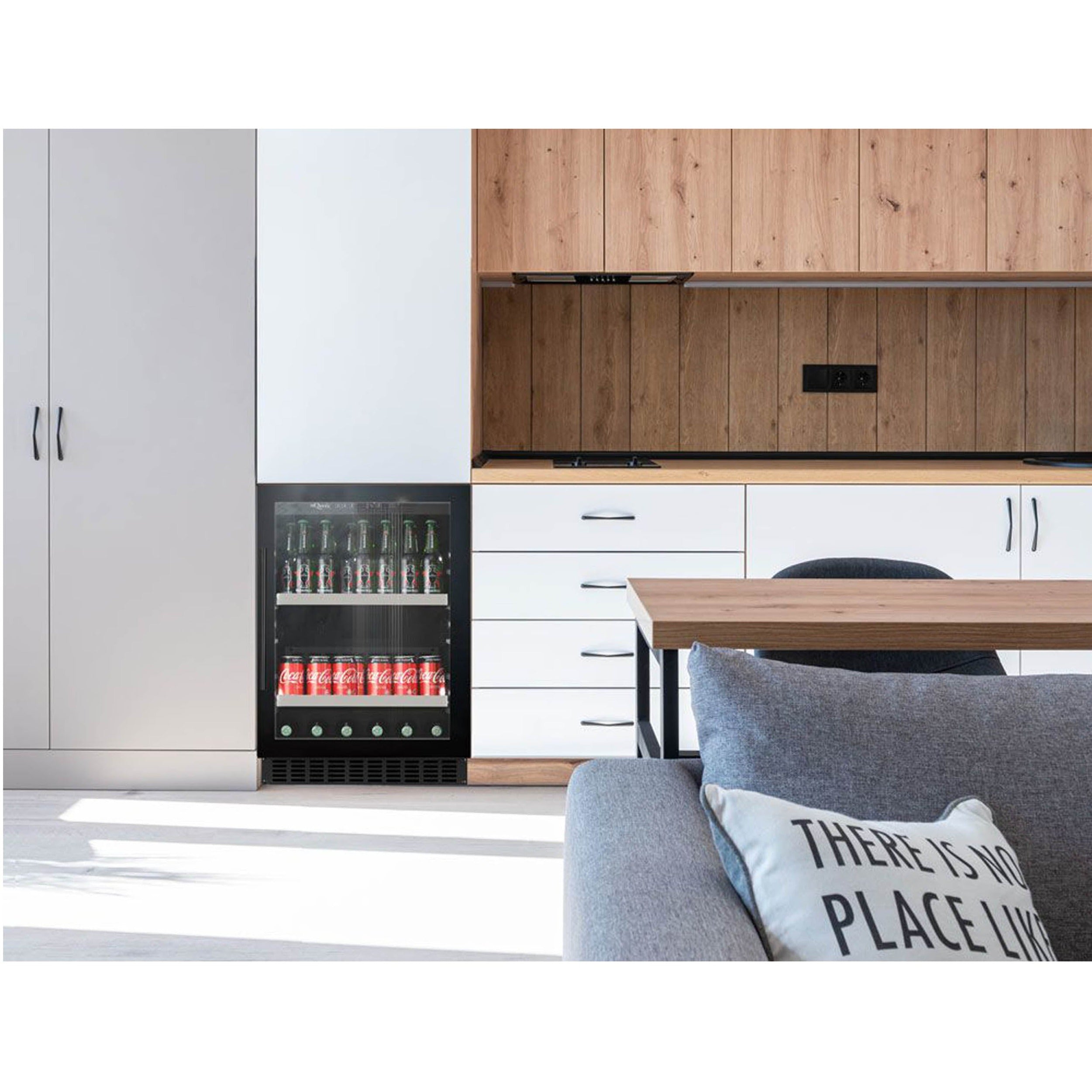 Bier- und Getränkekühlschrank BeerServer 60 Anthracite Black