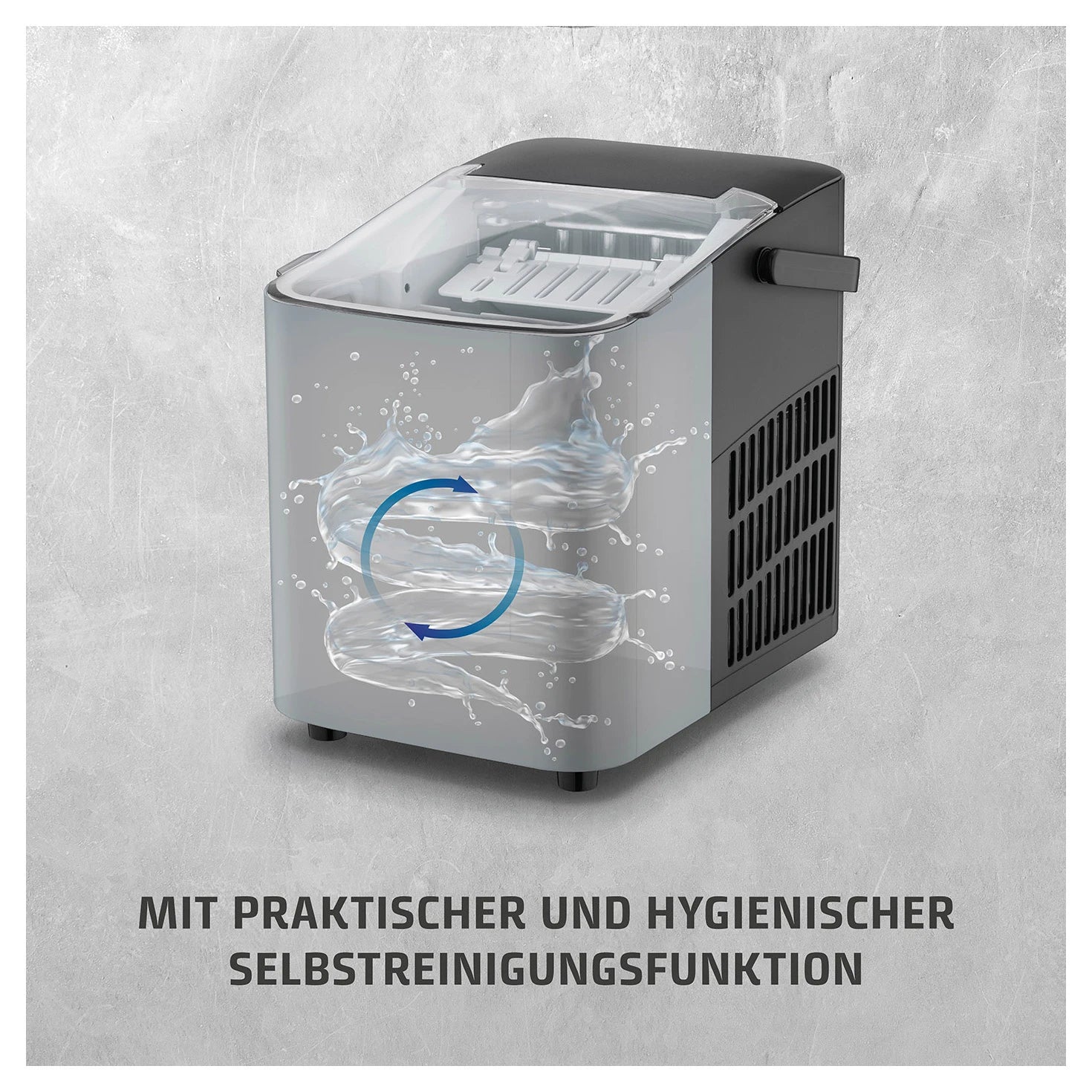 Selbstreinigungsfunktion des CASO Design IceChef Compact