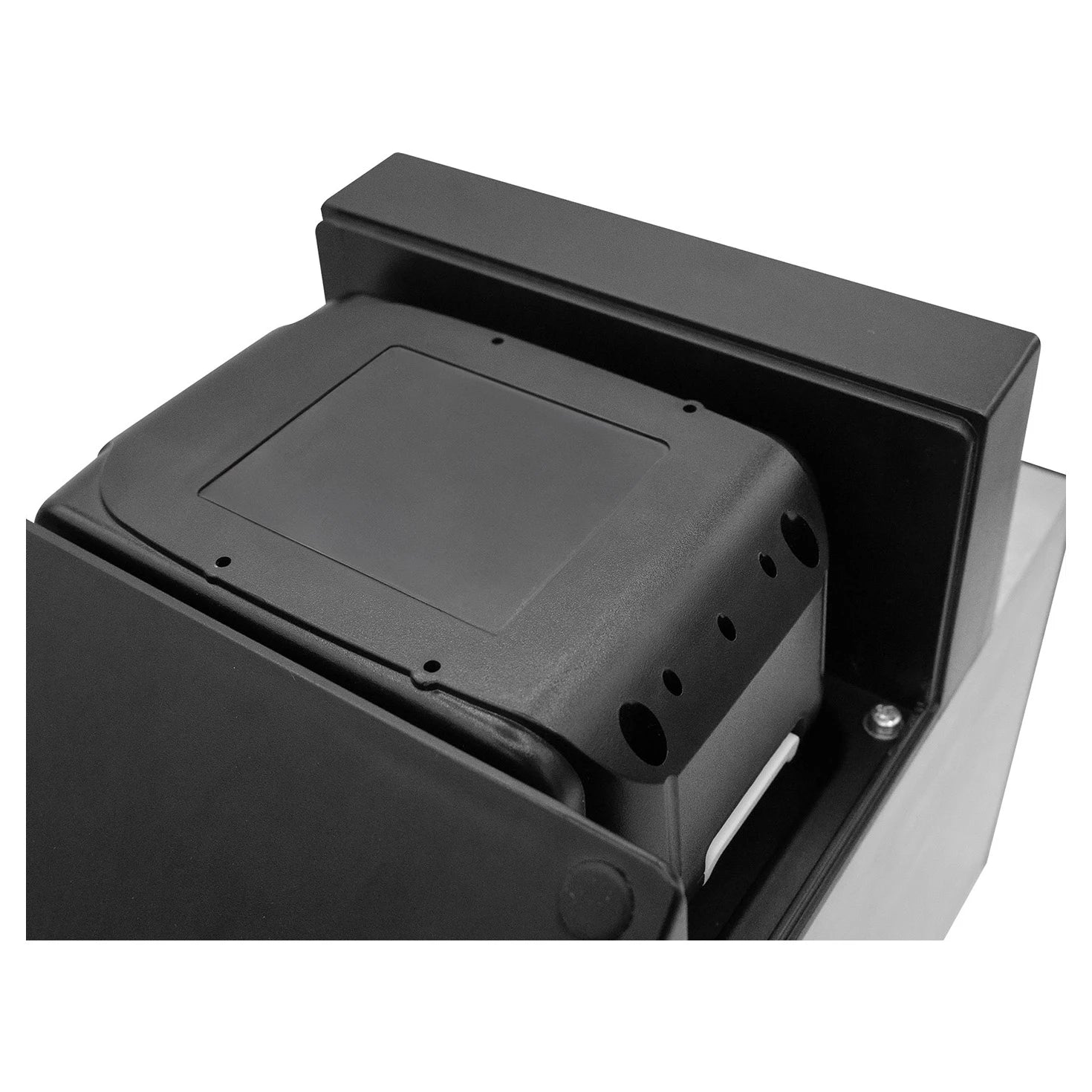 Flaschenkühler CASO Design WineCase Deluxe Inox Rückansicht