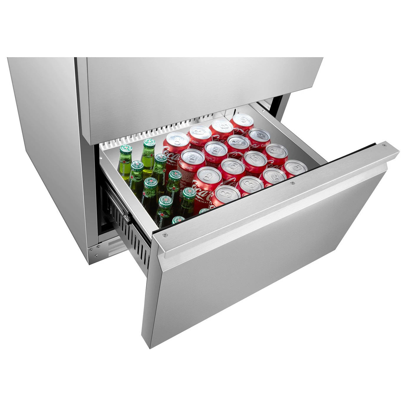 Freestanding beer cooler Cavin Outdoor Collection 51D Stainless