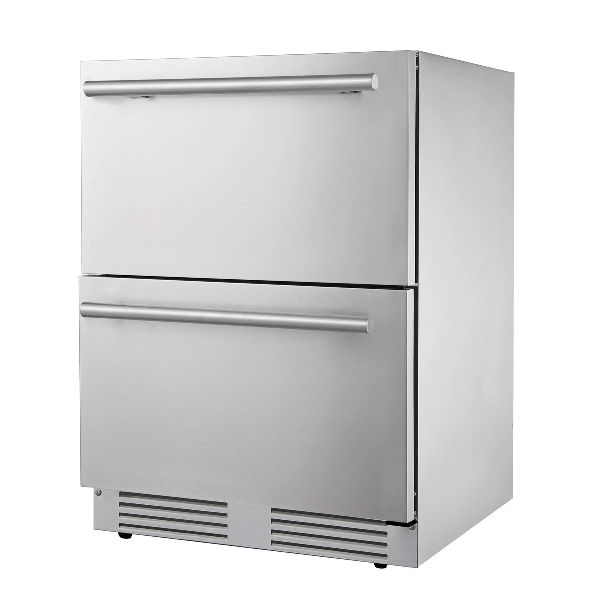 Outdoor-Khlschrank Frigelux RE2T136A 77 L, Edelstahl, 2 Schubladen Outdoor-Khlschrank Frigelux RE2T136A 77 L, Edelstahl, 2 Schubladen