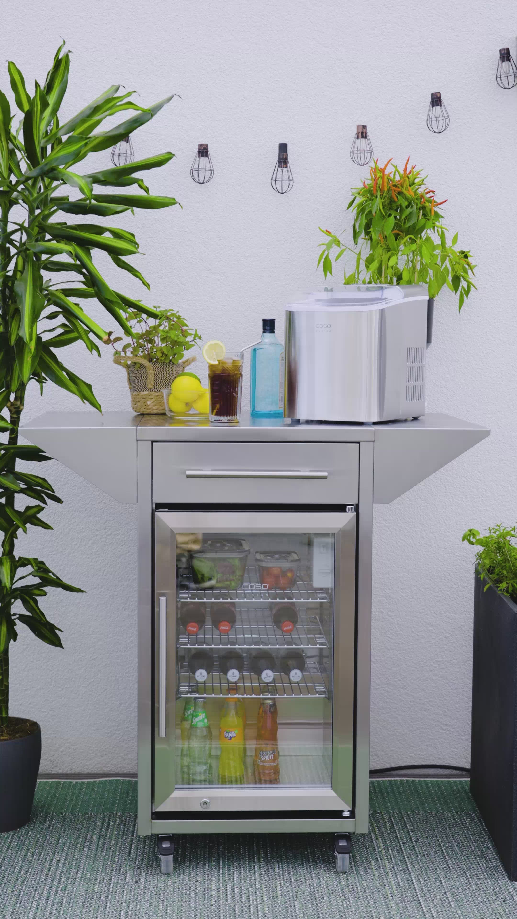 Outdoor-Kühlschrank Caso Counter & Cool - R video