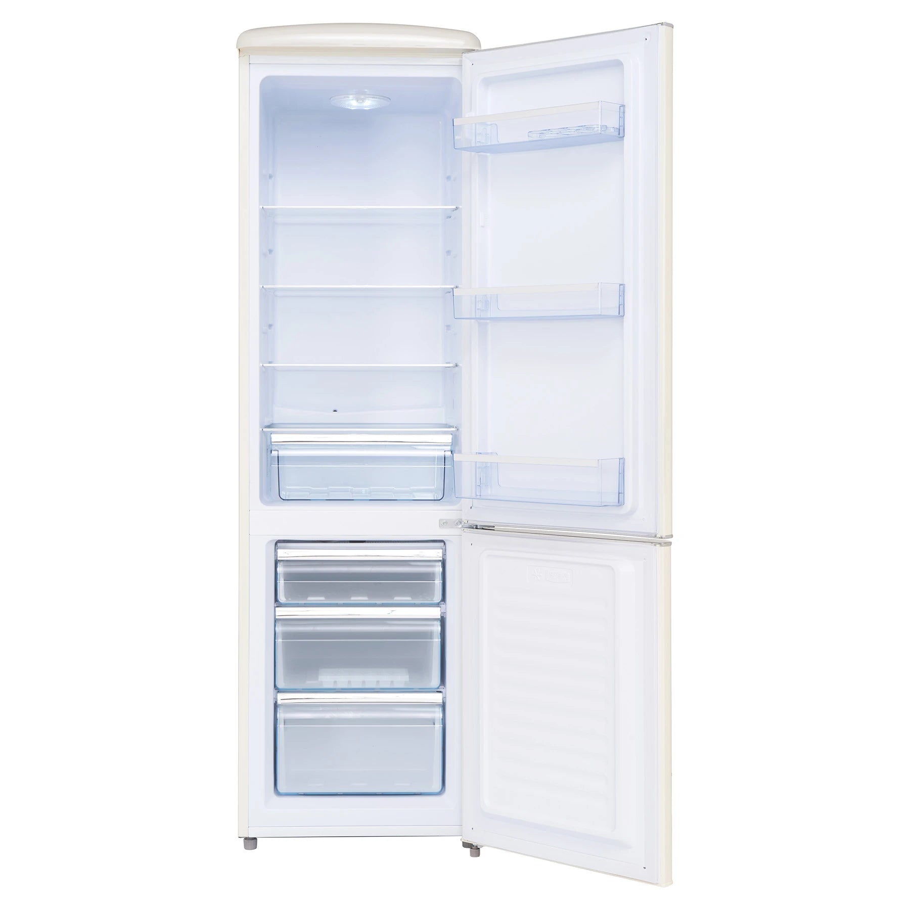 Retro fridge-freezer Frigelux CB255RCD Cream
