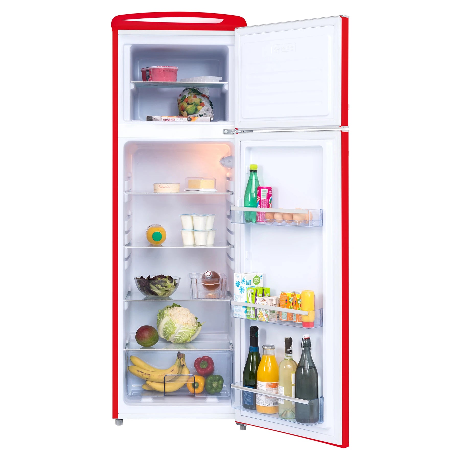 Retro fridge-freezer Frigelux RFDP246RRD Red