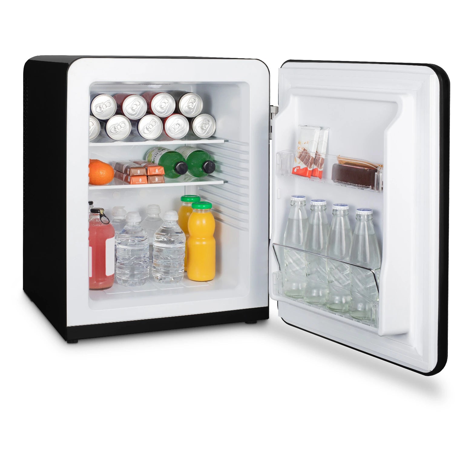 H.Koenig TOAD9 Mini Kühlschrank mit Türfächern und kompaktem Innenraum