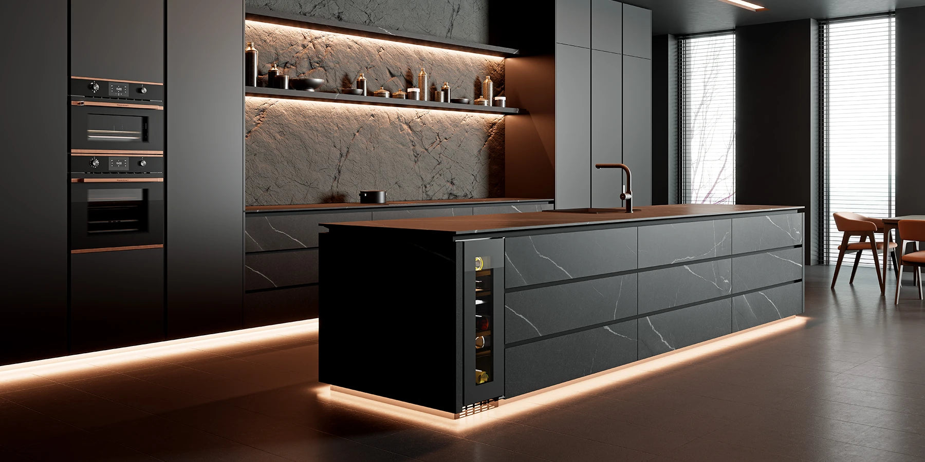 weinkuehlschrank Kuppersbusch home Kuche