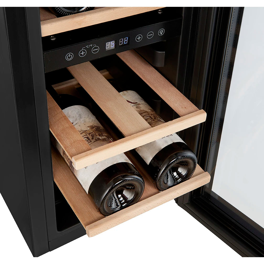 Weinkühlschrank 12 Flaschen Cavecool Joy Larimar CC12DB