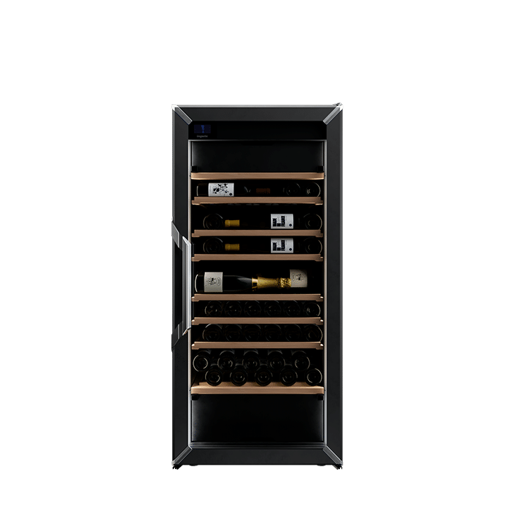 Wine Cooler 126 Bottles Goguette 3 Zones Black