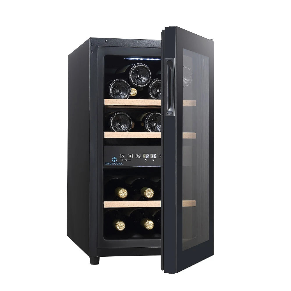 S034/展示品/ /WINE & BAR COOLER Wine Cooler 16 bottles Cavecool Joy Azurite CC16DB