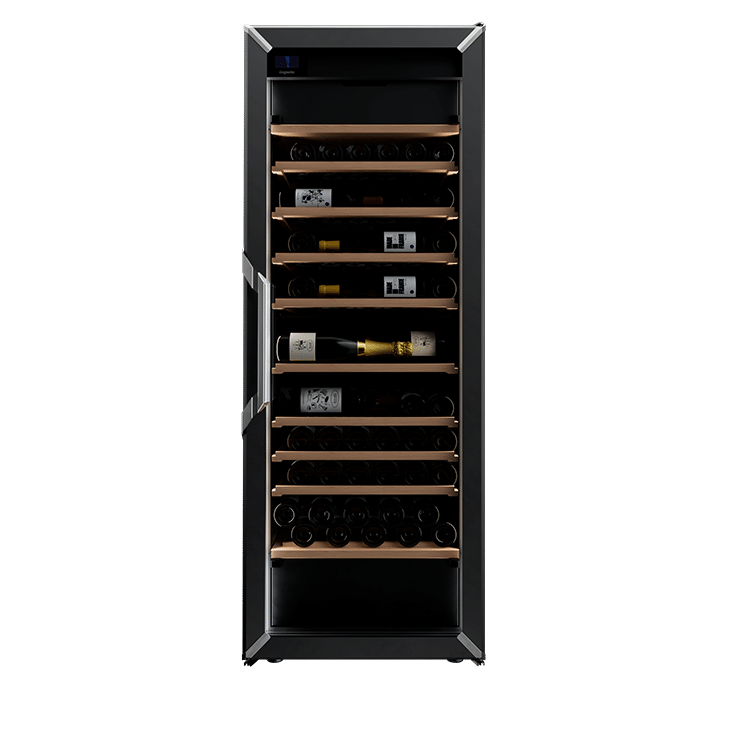 Wine Cooler 162 Bottles Goguette 3 Zones Black