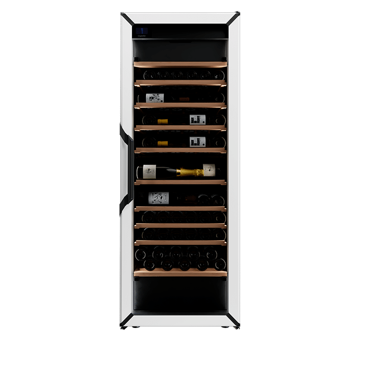 Wine Cooler 162 Bottles Goguette 3 Zones White