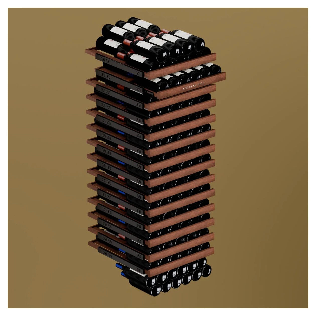 Weinkühlschrank 163 Flaschen Swisscave WLB-460FL-MIX