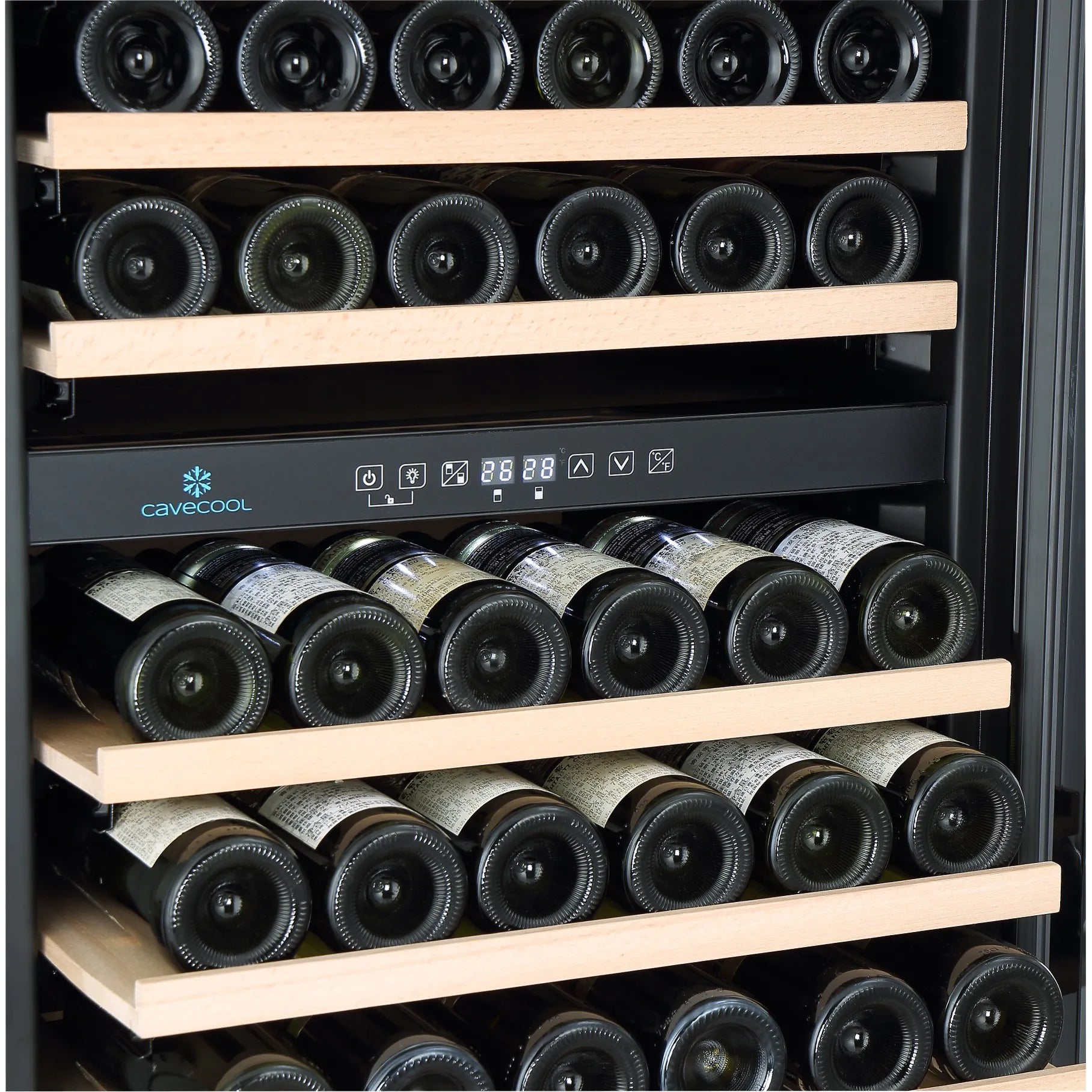 Wine Cooler 171 bottles Cavecool Affection Onyx CC428DB-1