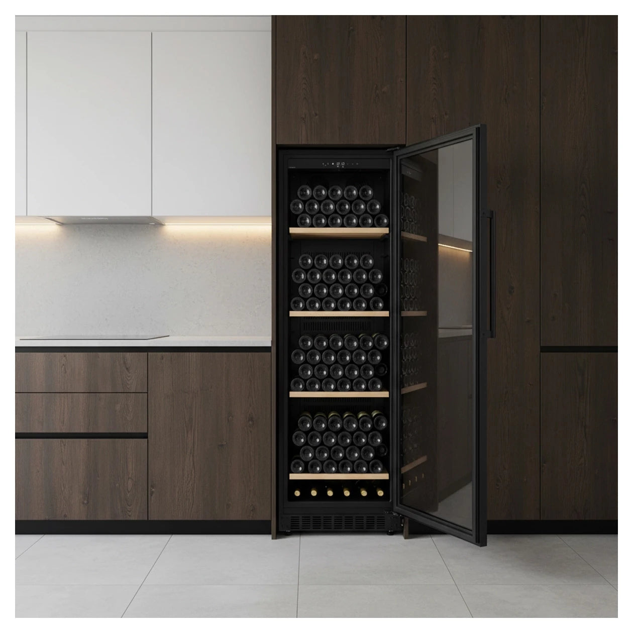 Wine Cooler 190 bottles Cavecool Ideal Emerald Display CC328MB-B1