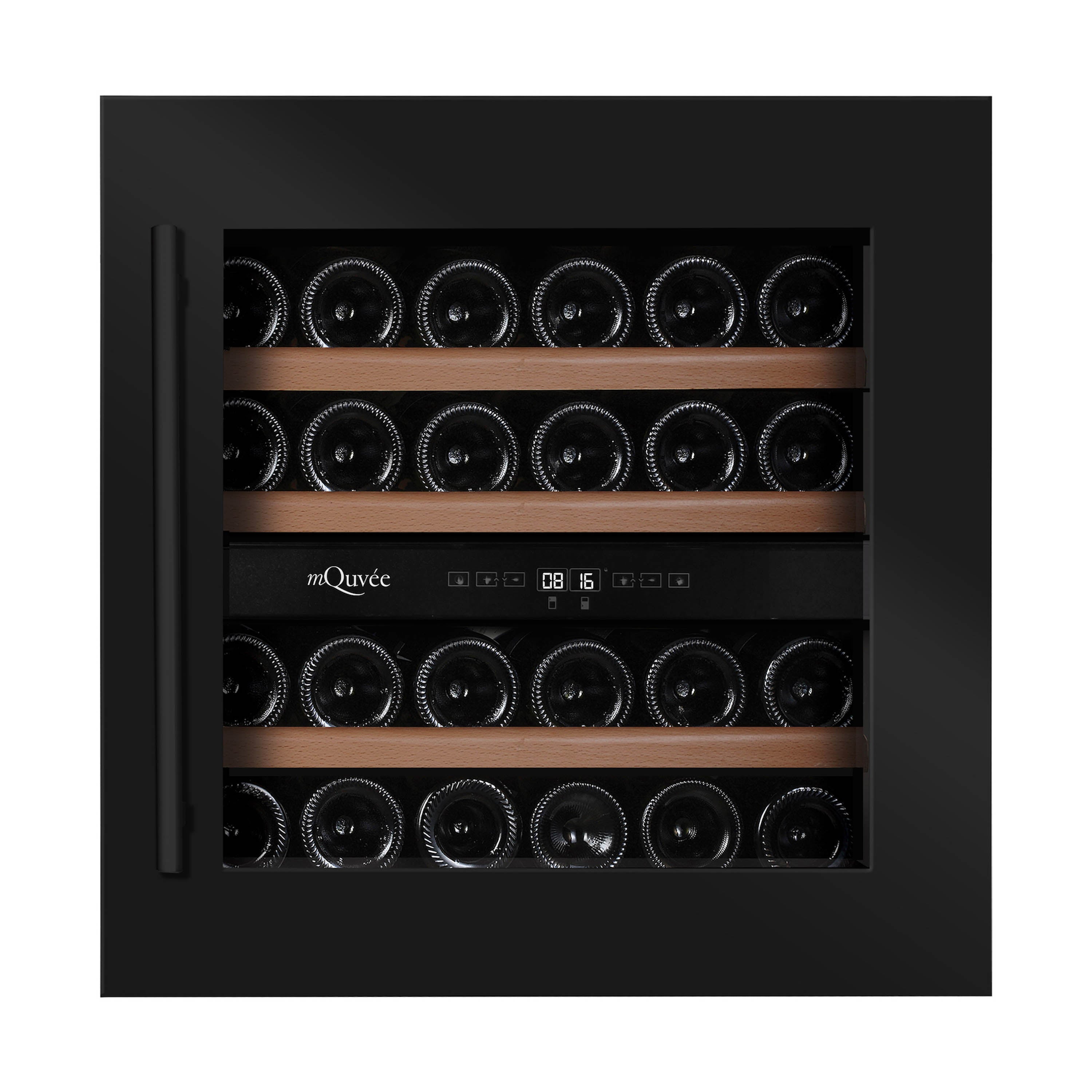 Weinkühlschrank 26 Flaschen WineKeeper 25D Anthracite Black