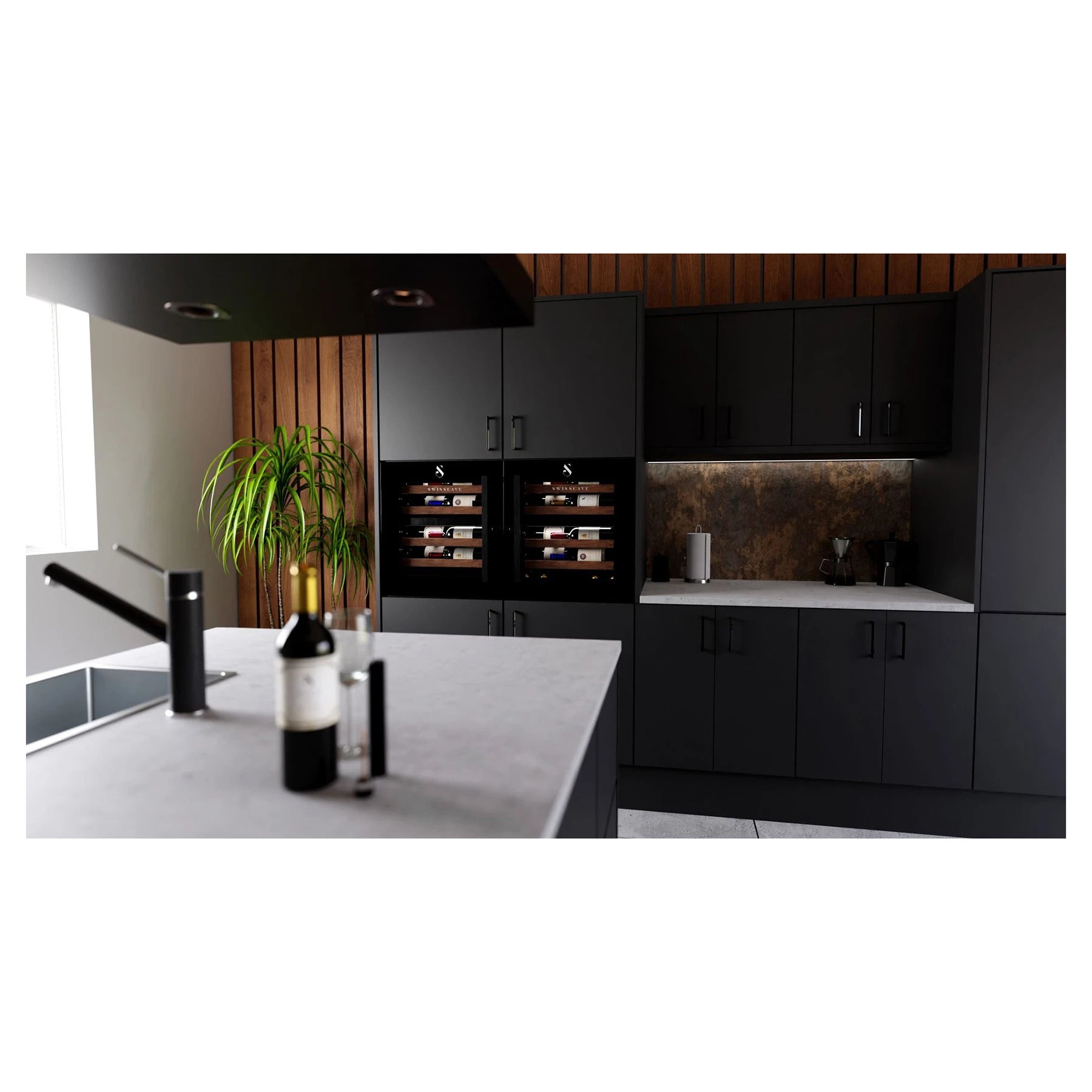 Wine Cooler 26 bottles Swisscave WIB-60DF