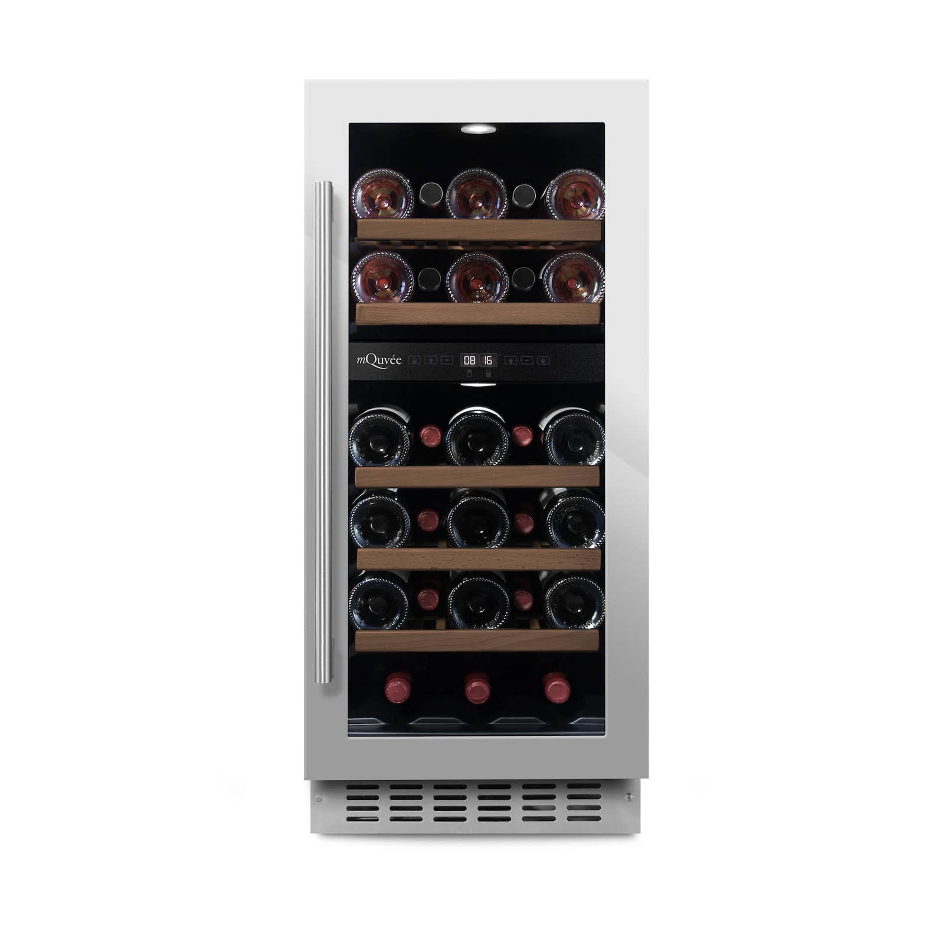 Weinkühlschrank 28 Flaschen WineCave 700 40D Stainless