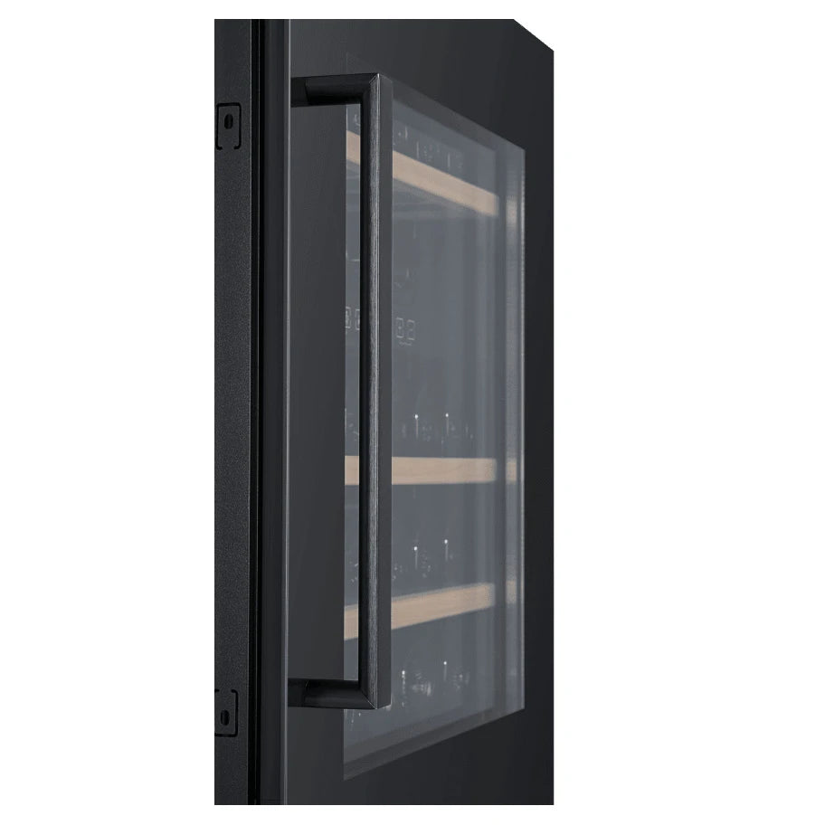 Wine Cooler 30 bottles Cavin Scandinavian Collection 60 Fullglass Black