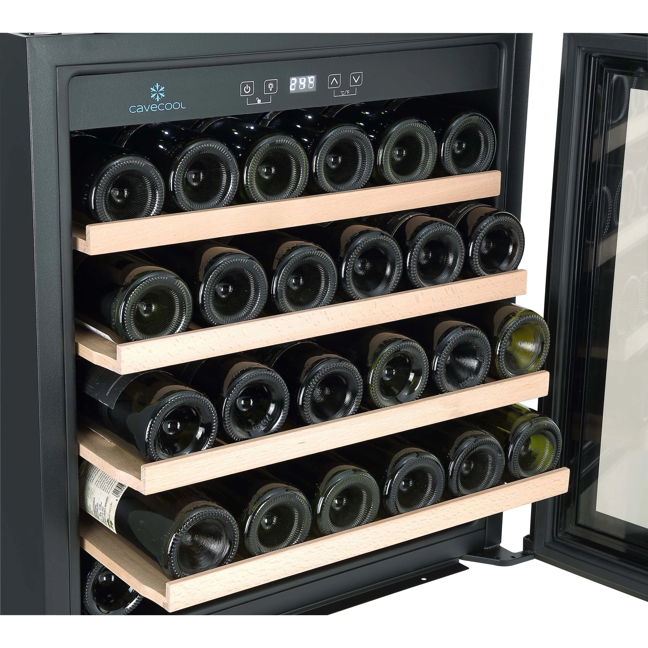 Wine Cooler 36 bottles Cavecool Morion Dravite CCI92SB
