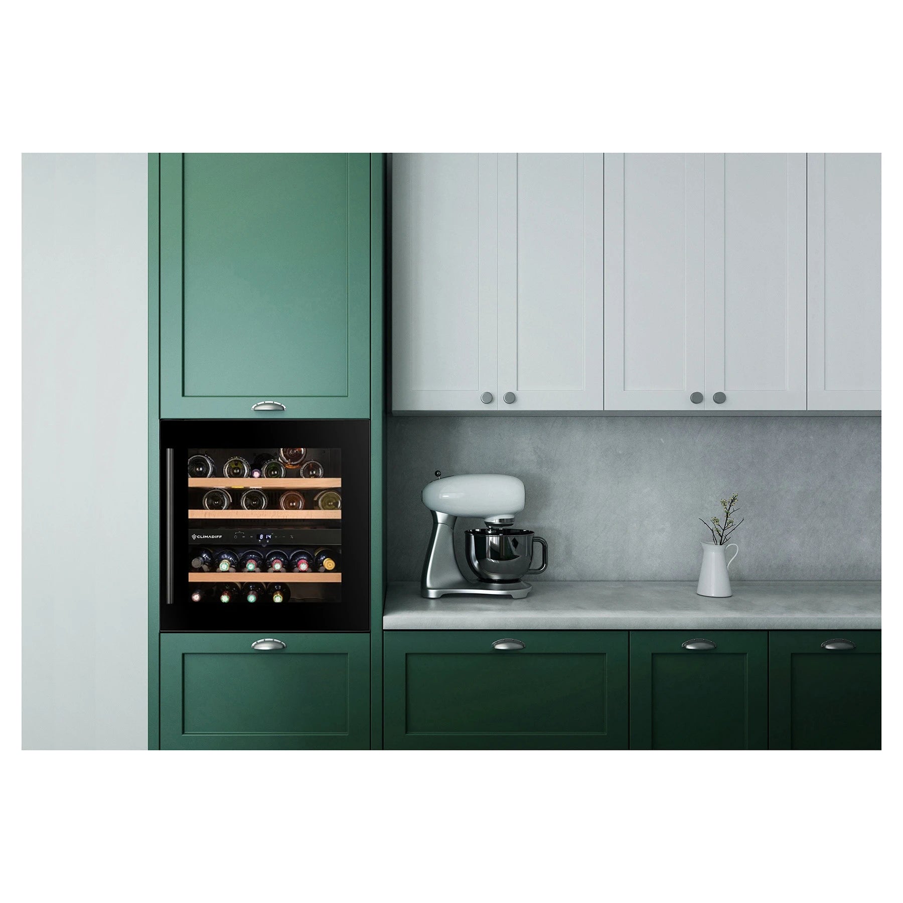 Weinkühlschrank 36 Flaschen Climadiff CBI36D2B