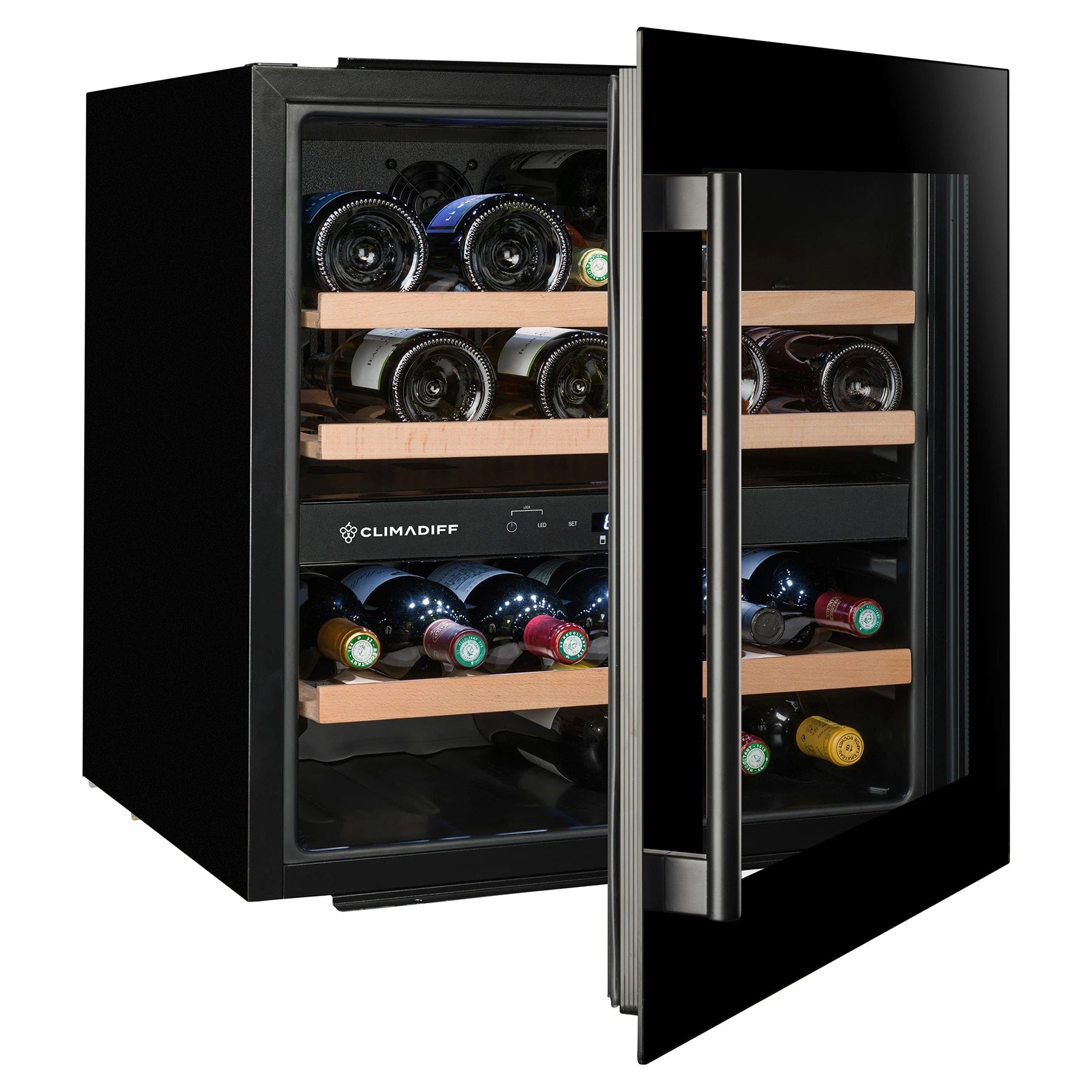 Weinkühlschrank 36 Flaschen Climadiff CBI36D2B