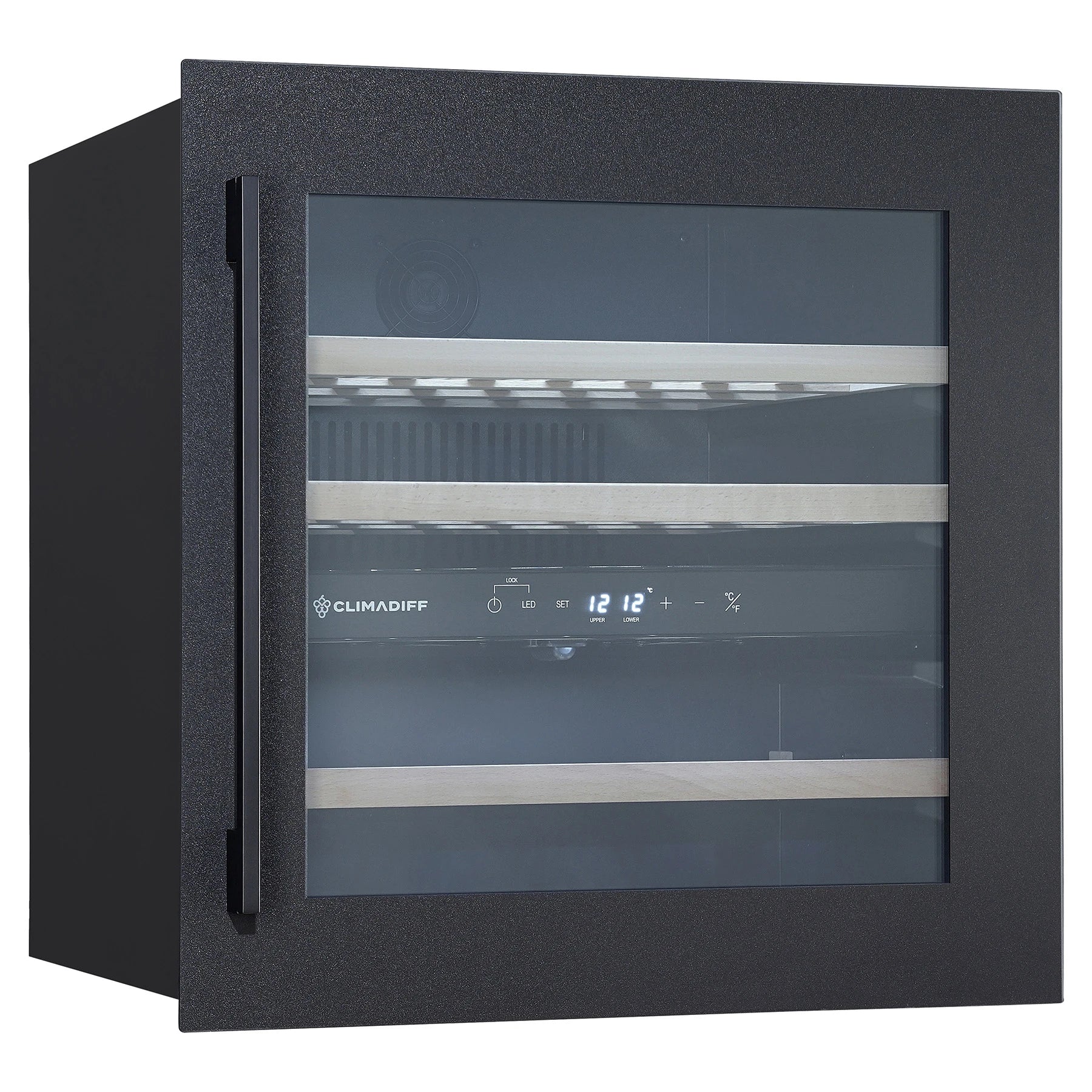 Built-in column Wine Cooler 36 bottles Climadiff CBI36DBM Dual-zone