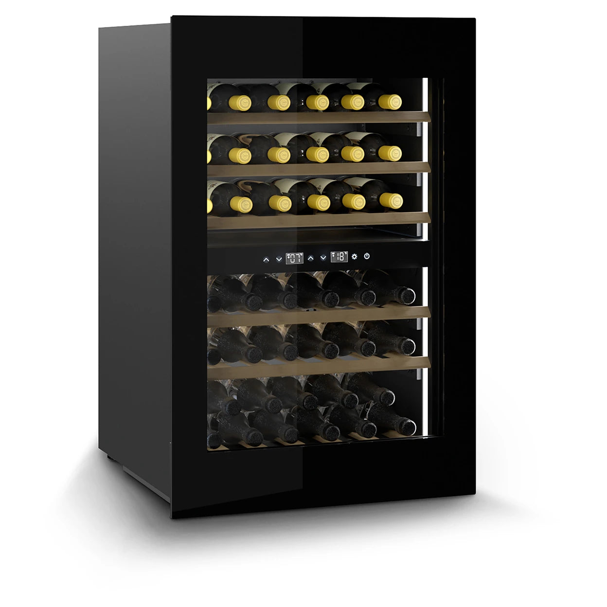 Einbau-Weinkühlschrank CASO Design WineDeluxe WD 41 Ansicht von schräg vorne