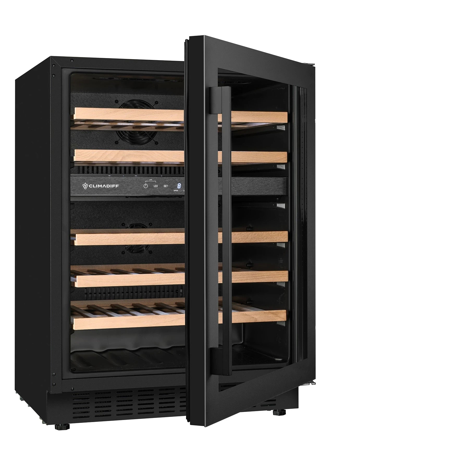 Weinkühlschrank 46 Flaschen Climadiff CBU50DZBM