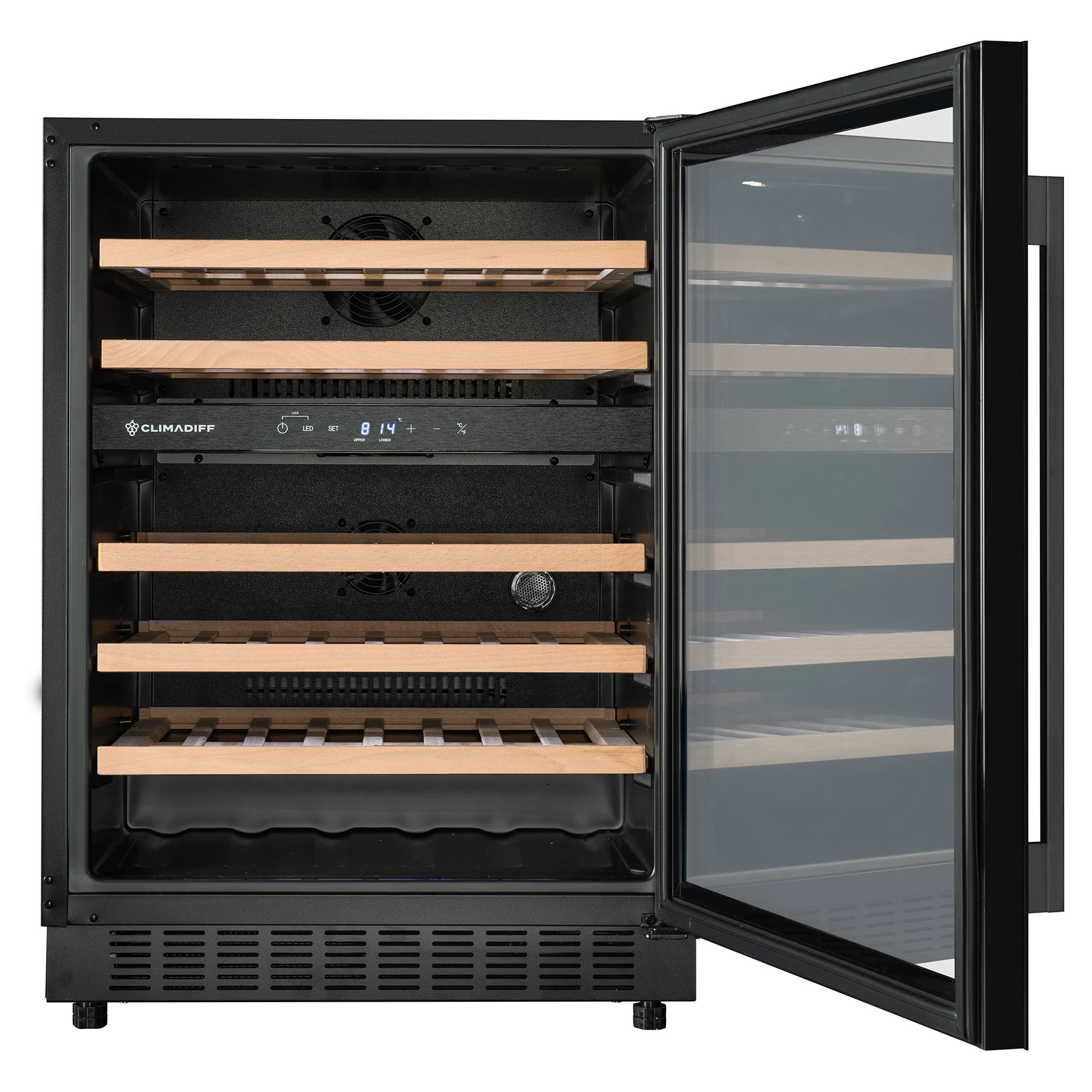 Weinkühlschrank 46 Flaschen Climadiff CBU50DZBM